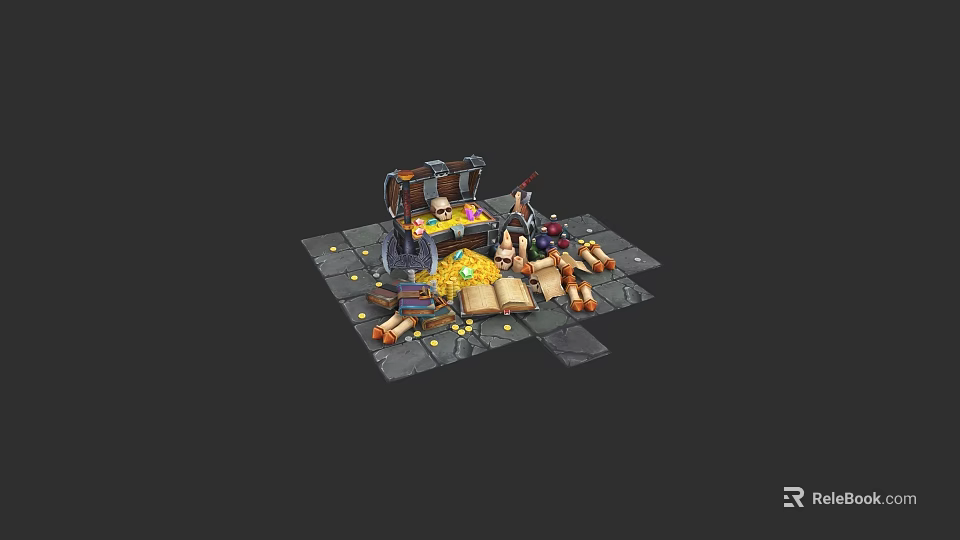 Stylish Sofa Coffee Table Combination With Modern Design And Comfortable Seats 3d model