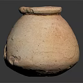 Earth Tone Crackled Ceramic Vase As Home Furniture Accent Piece