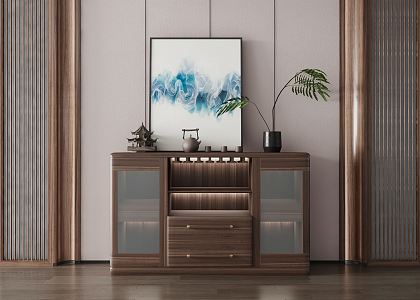 New Chinese Sideboard 3d model