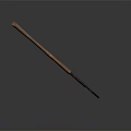 Sharp Axe With Wooden Handle And Metal Blade As Traditional Weapon