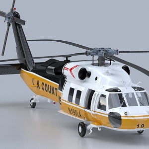 Helicopter Rescue Helicopter Armed Helicopter Fire Fighting Helicopter Fire Fighting Helicopter 3d model