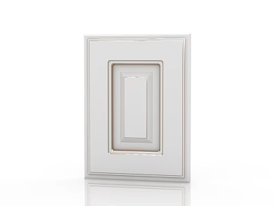 Jane ou cabinet door panel 3d model