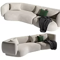 Modern Multiplayer Sofa 3d model