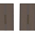 Modern Home Door 3d model