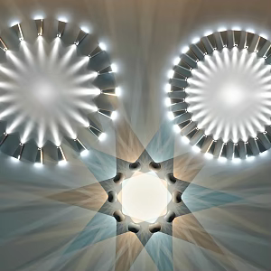 Light and shadow art wall art wall lamp art wall lamp 3d model