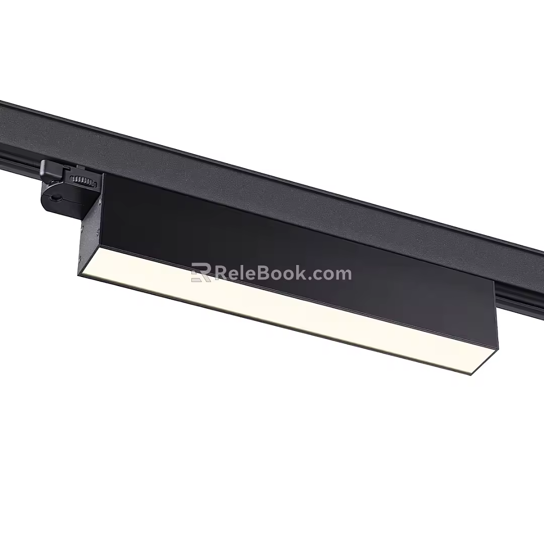 Simple downlight spotlight 3d model