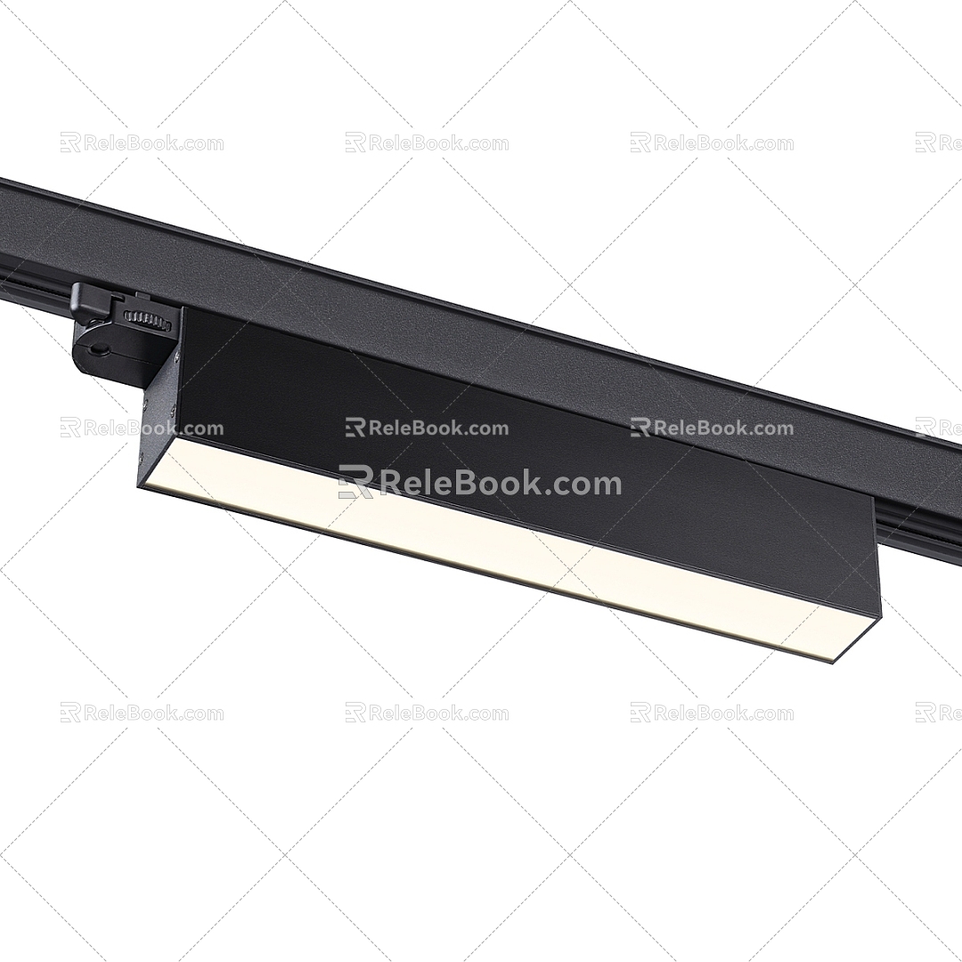 Simple downlight spotlight 3d model