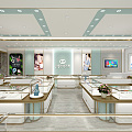 Modern Jewelry Store Shopping Mall Jewelry Store 3d model