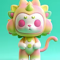 Ornaments IP figures Monkey King 3d model