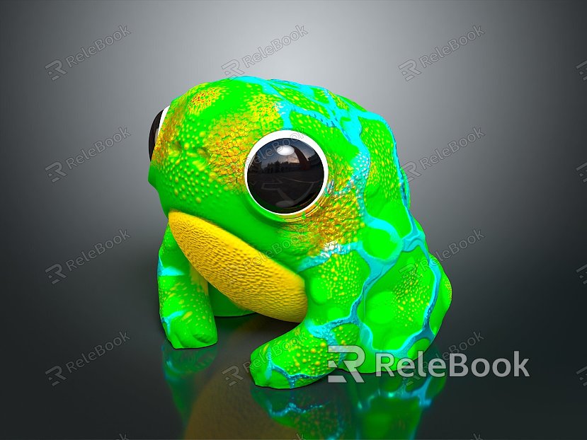 Frog Frog Frog Poison Frog Game Frog Reptile Cold Blooded Animal Reptile Reptile model