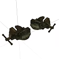 fitter vise 3d model