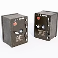 Commercial Safes By SPECTOR SAFE CO And L.A. BRENNAN With Black Metal Knob Lock