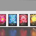 Modern Window Flower Window 3d model