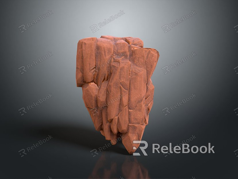 Stone Rock Stone Stone Appreciation Stone Strange Stone Ore Realistic model