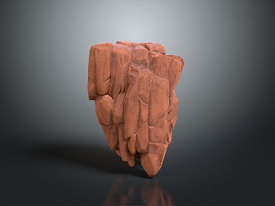 Stone Rock Stone Appreciation Stone Strange Stone Ore Realistic model