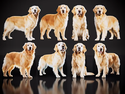 Diverse Reptile Species Showcasing Various Colors And Natural Poses In Studio 3d model