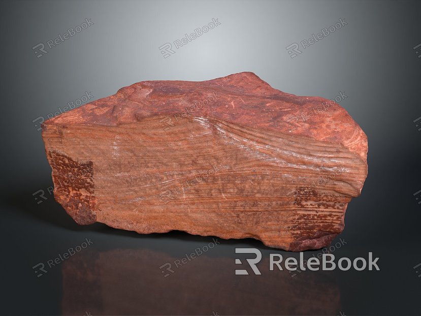 Rock Rock Block Rock Block Rock Specimen Boulder Big Stone Block Rock Stratum Rock Stratum Rock Stratum Rock model