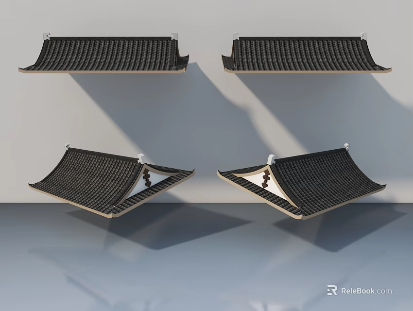Modern Sofa And Coffee Table Set With Contemporary Design And Wooden Details 3d model 