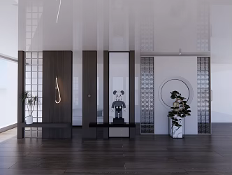 Modern grille 3d model