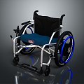 Modern Wheelchair Electric Climbing Wheelchair Electric Wheelchair Folding Wheelchair 3d model