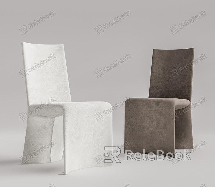 Modern Dining Chair Single Chair Dining Chair model