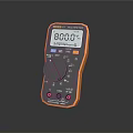 Fluke Professional Digital Multimeter With 8000 Display And Orange Black Casing