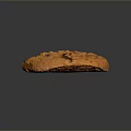 Golden Crispy Chocolate Chip Cookie With Melted Chocolate Chunks And Crunchy Texture