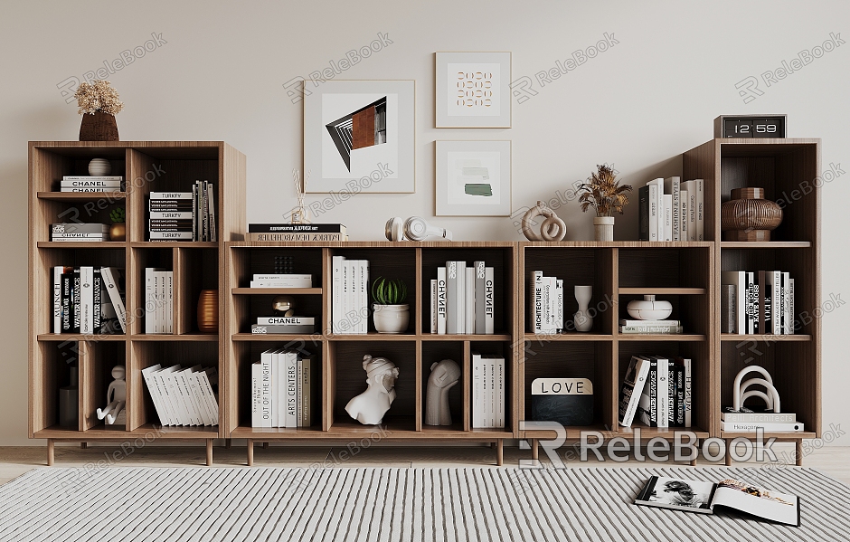 Nordic Bookcase model