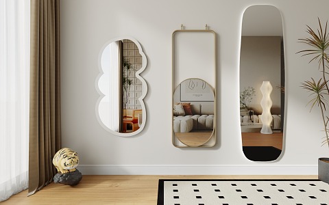 Modern Mirror 3d model