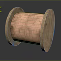 High Quality Shiny Copper Wire Wound on Wooden Spool for Industrial Use
