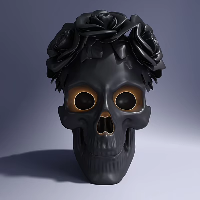 Modern Cartoon Doll Doll Art Carving Artistic Conception Ornaments 3d model