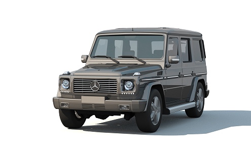 Mercedes-Benz G 2011 Mercedes Benz has few simple mold surfaces 3d model