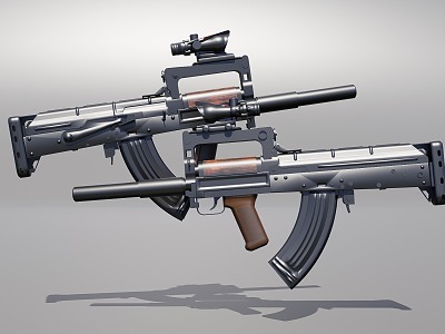 submachine gun model