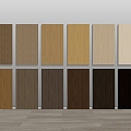 Modern wall panel wood veneer wall panel wall panel wall panel wall panel wood board 3d model