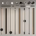 Modern Wall Lamps With Various Designs For Indoor Home Lighting Decoration