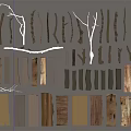Dead Branch Board 3d model