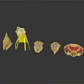 Various Sci Fi Fantasy Character And Creature Models With Diverse Colors And Designs