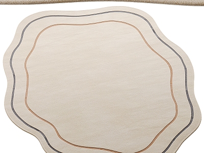 Modern Moulding Carpet 3d model