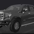 GMC AT4X Pickup Truck With Rugged Design And Off Road Tires