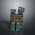 Sci-fi Items Sci-fi Components High-tech Components Sci-fi Equipment Sci-fi Scene Sci-fi Environment Game Scene 3d model