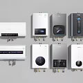 Modern Household Appliances With Sleek Designs And Digital Displays For Daily Use