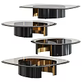 Modern Coffee Table Modern Coffee Table Side Table Round Table Simple Home Furniture 3d model