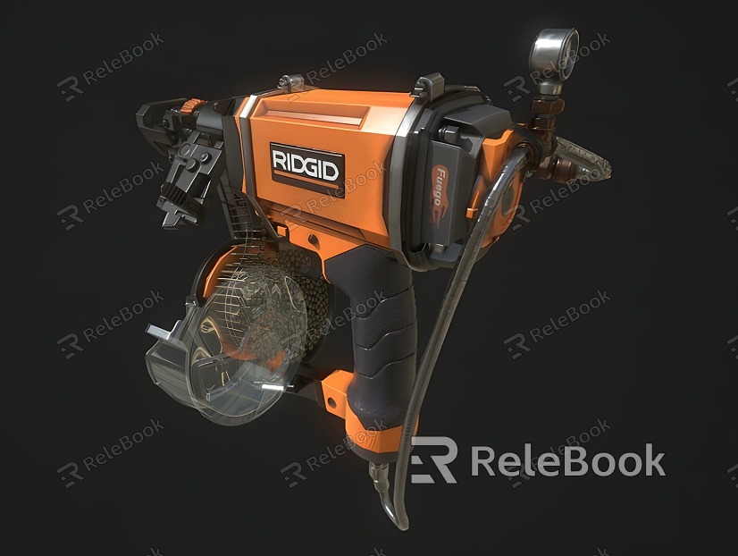 Modern nail gun model