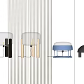 Modern Table Lamp Table Lamp Combination 3d model