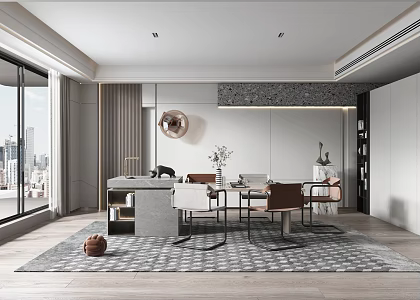 Modern Restaurant 3d model