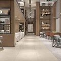 Modern Leisure Area Interior Design With Wooden Accents Comfortable Seating And Green Plants