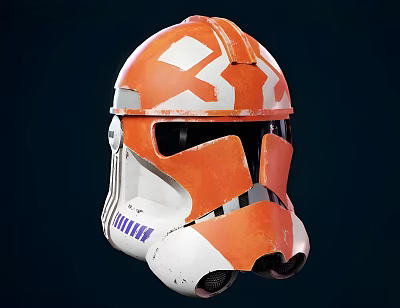 Star Wars Helmet Modern Helmet 3d model