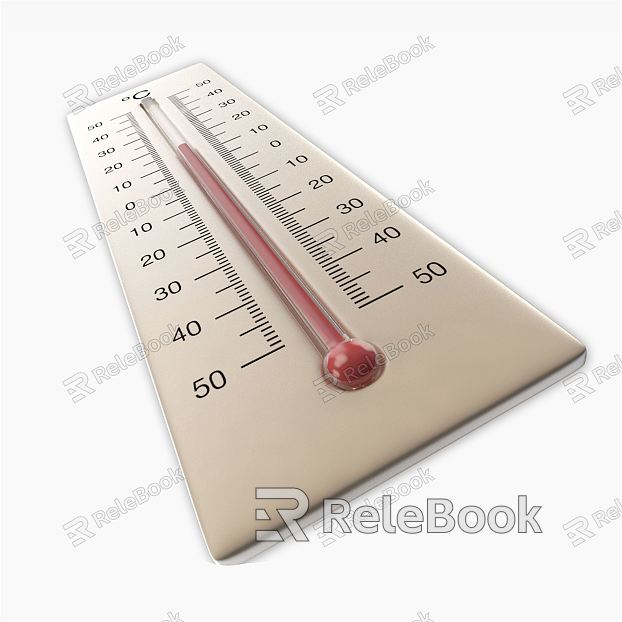 Modern Thermometer Thermometer model