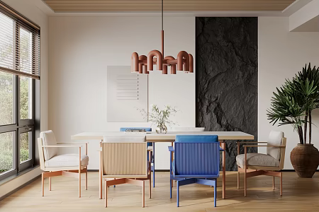 Modern Restaurant 3d model