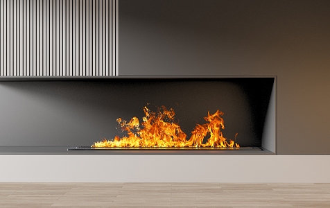 Fireplace Electronic Fireplace Stove 3d model